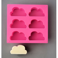 forma silikonowa do mydła chmury