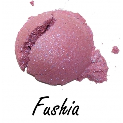 cień mineralny do powiek fushia